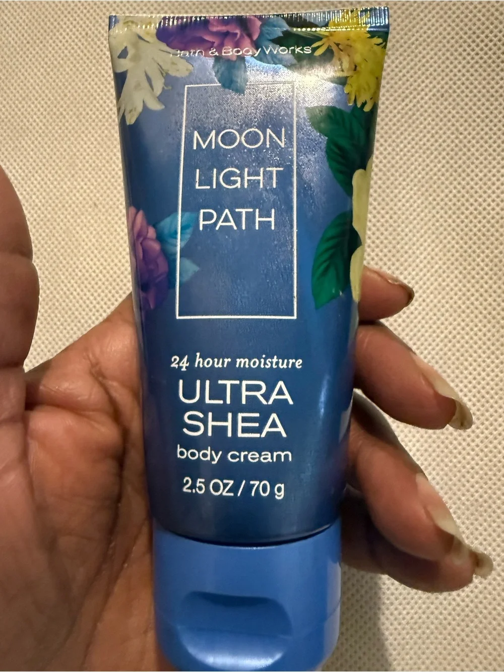 Bath & Body Works Moonlight Path Ultra Shea Body Cream - Blue